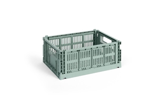 HAY Colour Crate folde opbevaringskasse medium saga green